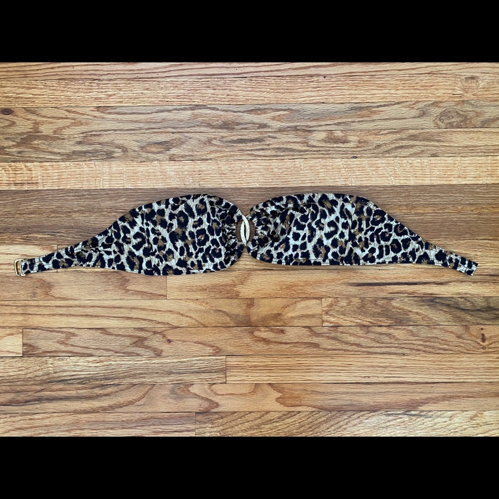 Victoria’s Secret cheetah strapless bathing suit